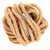 Hanfseil mit Metallkappe