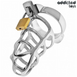 Silver Lock Metall-Peniskäfig Premium - Größe M