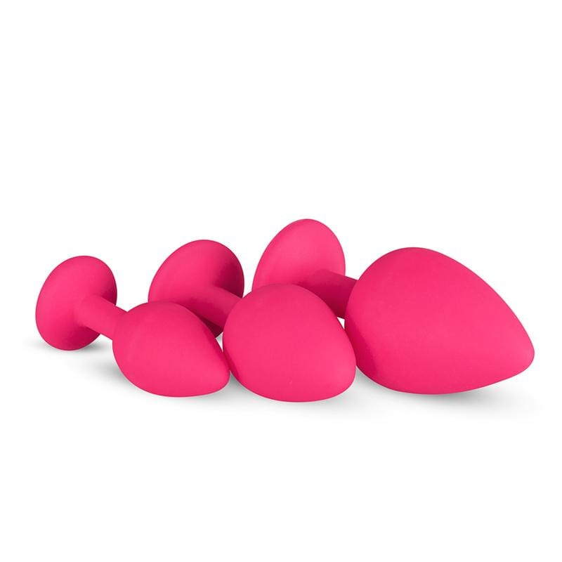 3-teiliges Analplug-Set mit Diamant-Mr. Lover - Sensual Toys