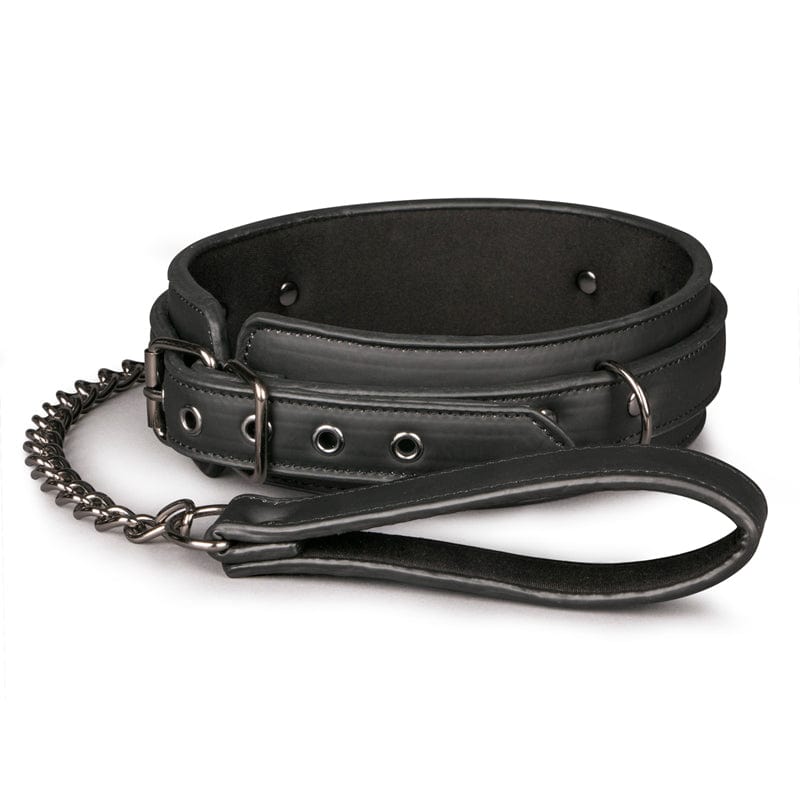 Fetisch-Halsband mit Leine-Mr. Lover - Sensual Toys