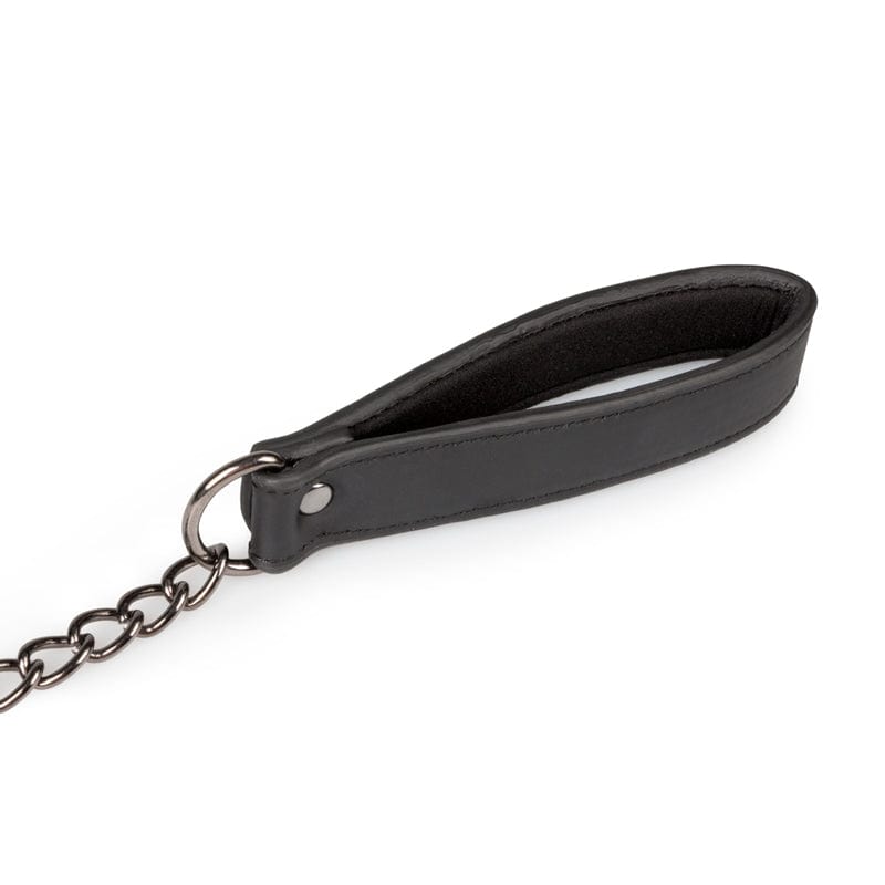 Fetisch-Halsband mit Leine-Mr. Lover - Sensual Toys
