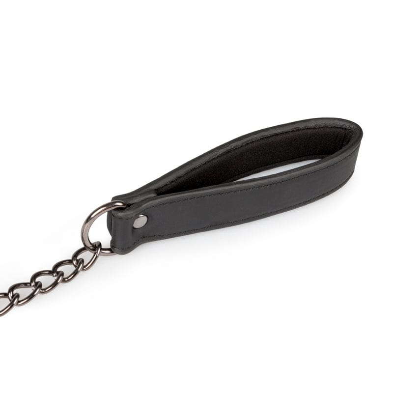 Lederhalsband mit Nippelklemmen-Mr. Lover - Sensual Toys