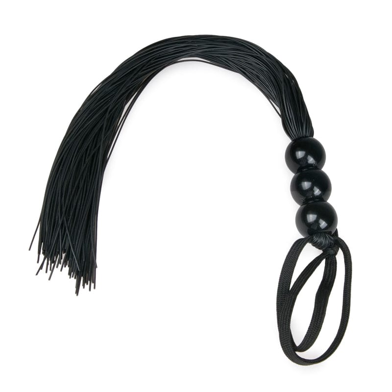 Schwarze Silikonpeitsche-Mr. Lover - Sensual Toys