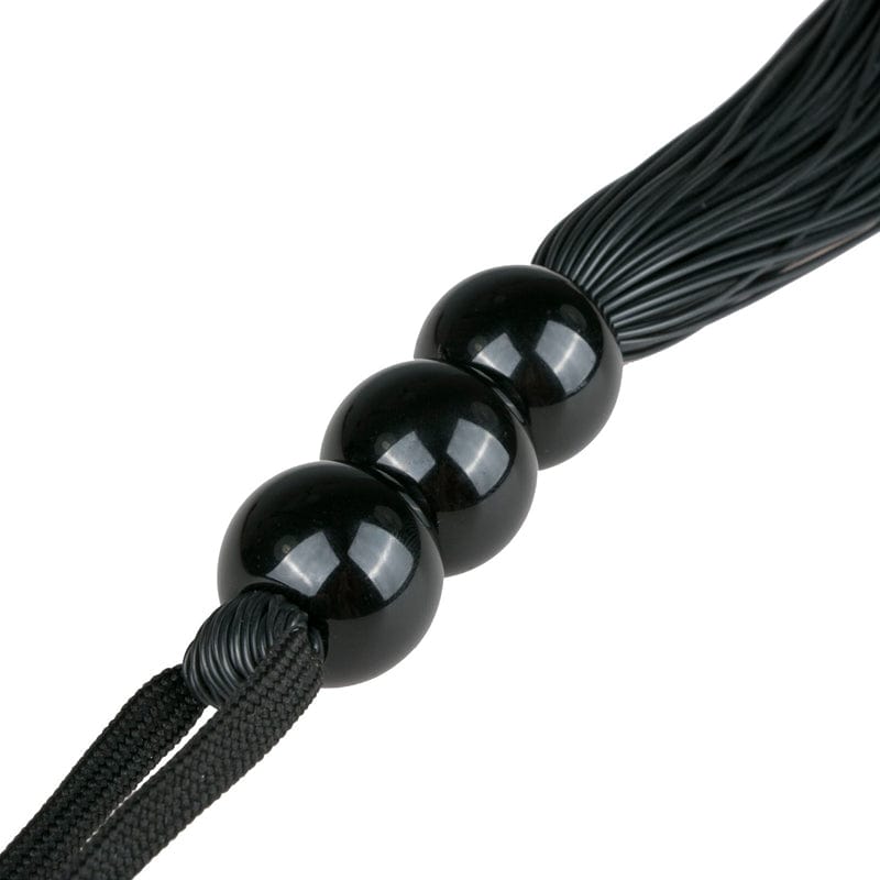 Schwarze Silikonpeitsche-Mr. Lover - Sensual Toys