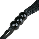 Schwarze Silikonpeitsche-Mr. Lover - Sensual Toys