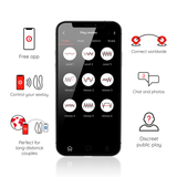 Lisboa Double Pleasure - App-gesteuerter Couples-Vibrator