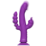 Casanova Triple-Motor Vibrator für G-Punkt, Klitoris & Anal – Flexibel