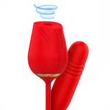 Massage-Wand mit Klitoris-Saugfunktion & Anal-Move – MIA Amalfi