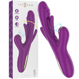 Ateneo Luxus-Vibrator mit Saugfunktion & oszillierender Zunge