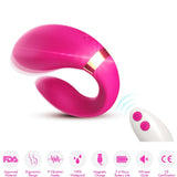 Ergonomischer Paarvibrator mit Doppelmotor & Fernbedienung – Armony Crescent
