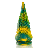 Cetus - Grüner Tentakel-Dildo mit 350 Hexagonen