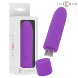 Symone Vibrations-Bullet – Integrierter USB-Stecker & 8 Modi