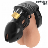 Chastity Depths Peniskäfig mit verstellbarem Ring - 7,5 cm