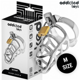 Silver Lock Metall-Peniskäfig Premium - Größe M