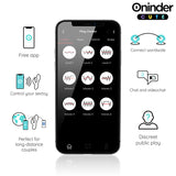 App-Vibrator mit Tapping-Funktion & Dual-Stimulation – ONINDER Cute Tapping