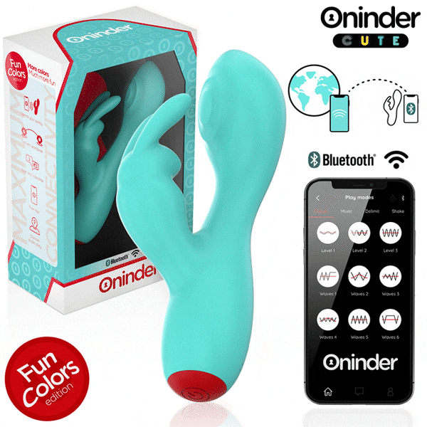 App-Vibrator mit Tapping-Funktion & Dual-Stimulation – ONINDER Cute Tapping
