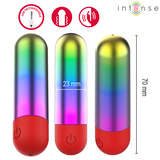 Debbie Rainbow Vibrations-Ei – Wasserdichte Love Bullet aus weichem Silikon
