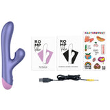 Kontaktloser Luftdruck- & G-Punkt-Vibrator im Rabbit-Stil – Pulse Blau (Pleasure Wave)