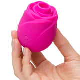 Druckwellen-Klitorisstimulator aus Silikon im Rosendesign – ROMP Rose