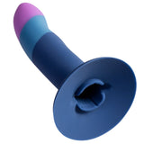 Biegsamer G-Punkt Silikondildo mit starkem Saugnapf – Piccolo 14cm