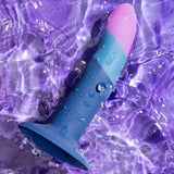 Biegsamer G-Punkt Silikondildo mit starkem Saugnapf – Piccolo 14cm