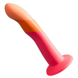Gebogener G-Punkt Silikondildo mit starkem Saugnapf – Dizi 18 cm