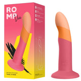 Gebogener G-Punkt Silikondildo mit starkem Saugnapf – Dizi 18 cm