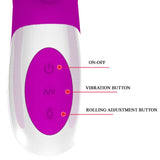 Adrian - Vibrator mit Up&Down-Funktion & rotierenden Nodulen