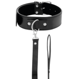 Posture Collar mit Kette (veganes Leder)