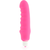Gerader Silikon-Vibrator mit 7 Programmen & Wechselhülle – Dolce Vita Genius