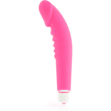 Strukturierter Silikonvibrator mit Hybrid-Funktion – Dolce Vita Realistic Pleasure