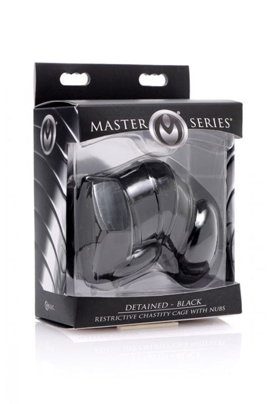 Detained - Restriktiver Keuschheitskäfig mit Noppen-Mr. Lover - Sensual Toys
