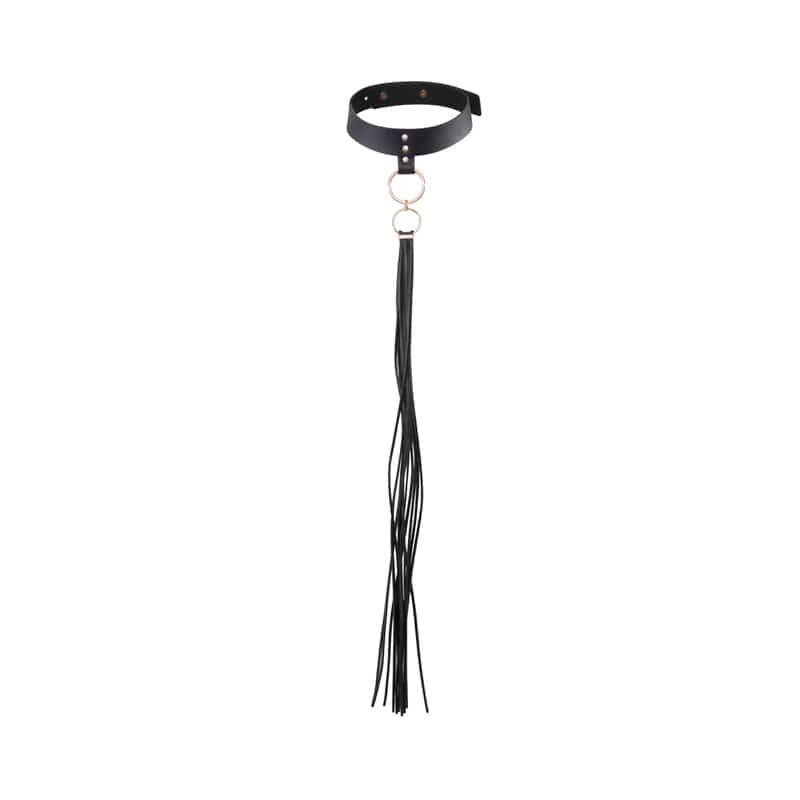 Halsband mit Flogger-Mr. Lover - Sensual Toys